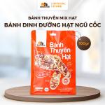 Bánh Thuyền Hạt Dinh Dưỡng Oh Smile Nuts 100g – Snack Ngũ Cốc Giàu Protein, Không Đường Hóa Học, Thơm Ngon, Tiện Dụng Cho Bữa Phụ, Ăn Kiêng, Giảm Cân