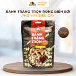Bánh Tráng Trộn Rong Biển Sợi Vị Phô Mai Siêu Cay 30g Oh Smile Nuts, Món Ăn Vặt Gây Nghiện Với Rong Biển Giàu I-ốt Tăng Cường Sức Khỏe Tuyến Giáp, Phô Mai Béo Ngậy Quyện Cay Nồng Nàn, Đóng Gói Zip Tiện Lợi Mang Theo Mọi Lúc