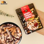 Bánh Tráng Trộn Rong Biển Sợi Vị Phô Mai Siêu Cay 30g Oh Smile Nuts, Món Ăn Vặt Gây Nghiện Với Rong Biển Giàu I-ốt Tăng Cường Sức Khỏe Tuyến Giáp, Phô Mai Béo Ngậy Quyện Cay Nồng Nàn, Đóng Gói Zip Tiện Lợi Mang Theo Mọi Lúc