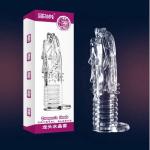 Bao cao su đôn dên Aichao silicon mềm mại, tăng kích thước 1-2cm, gân gai nổi bi kích thích điểm G, an toàn tuyệt đối, giúp nam giới tự tin hơn trong mỗi cuộc yêu và tạo trải nghiệm thăng hoa bùng nổ cho cặp đôi