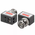 Bộ 2 cái Video Balun Camera BNC 2721 truyền video qua cáp mạng Cat5e/6 tới hàng trăm mét, tương thích TVI/CVI/AHD/CVBS, lắp đặt nhanh gọn – giải pháp tiết kiệm chi phí cho hệ thống an ninh gia đình & doanh nghiệp