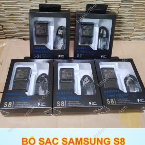 Bộ Cốc Sạc Samsung S8 Type-C Chính Hãng – Adapter + Cáp, Sạc Nhanh, An Toàn, Tương Thích Galaxy S8/S9/S10
