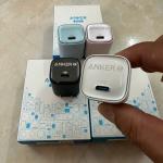 Bộ Sạc Anker Zolo 30W/20W, Type-C, PIQ 3.0, chip cảm biến băng sáng chế, tản nhiệt cải tiến, sạc nhanh gấp 3 lần, an toàn cho mọi thiết bị, lý tưởng mang đi du lịch và công tác.