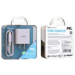 Bộ Sạc Nhanh 20W Hoco C76 Plus Type-C Ra Lightning, Hỗ Trợ PD3.0 QC FCP, Củ Sạc PC Chống Cháy, Cáp X36 Dài 1m, Dòng Ra 9V/2.22A – 12V/1.67A, Sạc Siêu Tốc Cho iPhone 12 13 14, Thiết Kế Nhỏ Gọn, Chống Nhiệt Hiệu Quả