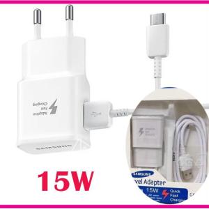BỘ SẠC NHANH SAMSUNG 15W – Sạc nhanh 15W, an toàn, tiết kiệm thời gian, tương thích mọi thiết bị Samsung.