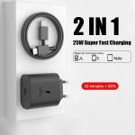 BỘ SẠC NHANH SAMSUNG 25W TYPE-C TO TYPE-C – SẠC SIÊU NHANH, CHÍNH HÃNG, TIỆN DỤNG