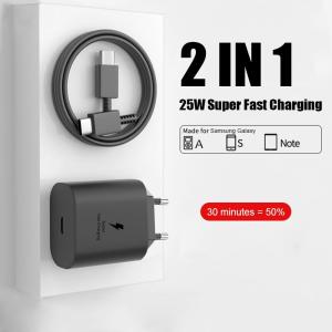 BỘ SẠC NHANH SAMSUNG 25W TYPE-C TO TYPE-C – SẠC SIÊU NHANH, CHÍNH HÃNG, TIỆN DỤNG