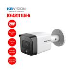 Siêu Phẩm Camera An Ninh KBVISION KX-A2011LN-A 2MP IP PoE, Độ Phân Giải 1920x1080 CMOS Chân Thực, Ống Kính 3.6mm 86° Góc Rộng, Hồng Ngoại 30m Thông Minh, Tích Hợp Micro Phát Hiện Con Người, H.265+ Tiết Kiệm, Thiết Kế IP67 Bền Bỉ Kim Loại