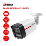 Camera Dahua IP DH-IPC-HFW2449TL-S-PRO 4MP WizSense, Hình Ảnh Full Color Ban Đêm Siêu Sắc Nét Với Starlight 0.0005 Lux, Phát Hiện Thông Minh Người Xe Giảm Báo Động Giả, Chống Nước IP67 Hoàn Hảo Cho An Ninh Ngoài Trời, Lắp Đặt Dễ Dàng PoE DC12V