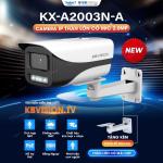 Camera IP KBVISION KX-A2003N-A 2MP – Giải Pháp An Ninh "Sấm Sét" Với Hồng Ngoại 80m, Hình Ảnh 1920x1080 Siêu Rõ @25/30fps, Góc Nhìn 86° Từ Ống Kính 3.6mm, Phát Hiện Con Người AI Giảm Báo Giả 95%, Hồng Ngoại Thông Minh 80m, DWDR BLC 3D-DNR
