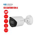 Nâng Tầm An Toàn Với Camera IP KBVISION KX-CAiF4001SN-A 4MP CMOS, Cảm Biến 1/2.9″ Chân Thực 2688x1520, Lens Cố Định 3.6mm Góc 82° Không Góc Chết, LED Trắng 30m Full Color, Mic Thu Âm, IVS Tripwire Intrusion SMD Plus, Vỏ Kim Loại IP67 Kháng Thời Tiết