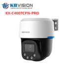 Khám Phá Camera PoE KBVISION KX-C4007CPN-PRO 4.0MP Quay Quét AI, Cảm Biến STARVIS™ CMOS Siêu Nhạy Ánh Sáng Thấp 0.0005 lux, Hình Ảnh 2560x1440@30fps Nén H.265+ Tiết Kiệm Băng Thông, Lens 4mm Mở Rộng Tầm Nhìn 97°, LED Trắng 50m Full Color Ban Đêm