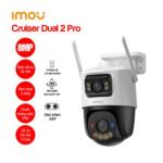 Camera Wi-Fi IMOU 8MP Dual Lens, công nghệ Wi-Fi 6 siêu mạnh, xoay 360° theo dõi toàn cảnh, ghi hình màu ban đêm, chống nước IP65, phát hiện người và chuyển động AI chuẩn xác, đàm thoại hai chiều, lưu trữ Cloud bảo mật