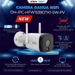 Camera Wifi Ngoài Trời Dahua 5MP Siêu Nét, Cảnh Báo Chủ Động Bằng Đèn & Còi Hú, Công Nghệ Ánh Sáng Kép Smart Dual Light Tầm Nhìn Màu 30m Ban Đêm, Phát Hiện Thông Minh AI Người/Xe, Đàm Thoại 2 Chiều