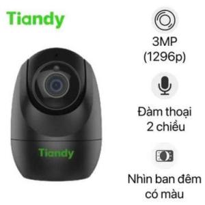 Camera WiFi Tiandy H610 3MP Fullcolor, chống nước IP66, ghi hình siêu nét, ban đêm có màu, kết nối ổn định, lưu trữ dễ dàng, giám sát thông minh qua app điện thoại, bảo vệ ngôi nhà của bạn