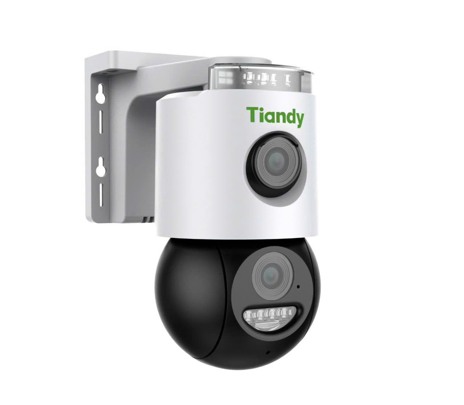 Camera WiFi Tiandy TC-H363N 3MP/6MP Dual-Lens, mạng không dây 2.4GHz, quay quét toàn cảnh, thẻ nhớ đến 512GB, lắp đặt dễ dàng – lựa chọn tối ưu cho “camera ngoài trời không dây”.