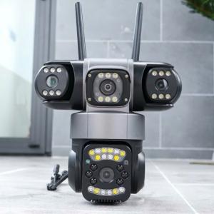 Camera WiFi Yoosee 1028 4 Mắt 3 Khung Hình – Giải Pháp An Ninh "Bùng Cháy" Với 1080P Siêu Rõ, 4 Ống Kính 3.6mm Góc Rộng 82°, Tầm Xa Hồng Ngoại 10m Ban Đêm Sắc Nét, Phát Hiện Chuyển Động Thông Minh Giảm Báo Động Giả 95%