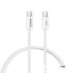 Cáp Remax RC-C010 30W, dây sạc nhanh Type-C sang Type-C, dài 1.2m, hỗ trợ sạc nhanh Dual-C, truyền dữ liệu ổn định, lõi đồng nguyên chất, thiết kế tối giản, không đuôi cáp, vẻ ngoài thời trang, tuổi thọ cao, giải pháp toàn diện cho người dùng công ng