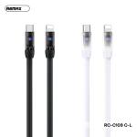 Cáp Sạc Nhanh 30W Remax RC-C109 Type-C to Lightning IP, hỗ trợ truyền dữ liệu tốc độ 480Mbps, dây dài 1.2m, màu trắng đen sang trọng, dòng điện đầu ra 20V-5A mạnh mẽ, thiết kế bền bỉ chống rối, mang lại trải nghiệm sạc nhanh an toàn và tiện lợi cho i