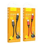 Cáp sạc nhanh Hoco X89 60W 2 đầu Type-C, dây dài 1m, đa dạng màu sắc, hỗ trợ dòng điện tối đa 2.4A, chất liệu dây dù siêu bền, lõi đồng cao cấp, đầu hợp kim nhôm chống gãy, phụ kiện chính hãng, sạc nhanh an toàn.