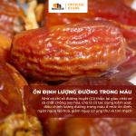 Chà Là Khô Không Cành Deglet Nour 500g, phiên bản không cành tiện sử dụng, hộp 500g thiết kế đẹp mắt, món quà tặng sang trọng dịp Tết và lễ hội, giúp người nhận cảm nhận vị ngọt tự nhiên, thêm khoáng chất, sức khỏe và yêu thươn