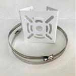 Chân Đế Camera Bắt Cột Ngoài Trời Siêu Bền Bỉ, Giá Đỡ Điều Chỉnh 360 Độ Chịu Lực 10kg Hoàn Hảo Cho Camera Hikvision Dahua, Lắp Đặt Nhanh Chóng Không Khoan Tường Tiết Kiệm Thời Gian Và Chi Phí