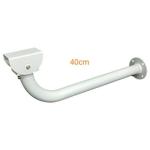 Chân Đế Camera Chữ L Ngoài Trời 40cm Siêu Cứng Cáp, Giá Đỡ Góc Vuông Chịu Lực 8kg Hoàn Hảo Cho Camera Hikvision Dahua Ezviz, Lắp Đặt Nhanh Trên Tường Mái Hiên Cột Điện Không Cần Khoan Sâu, Mang Lại Góc Nhìn 180° Bảo Vệ Toàn Diện