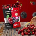 Cherry Khô Chile Oh Smile Nuts, Túi Zip 200g, snack trái cây nhập khẩu mềm dẻo tự nhiên, giàu vitamin & chất xơ, ăn vặt lành mạnh thay kẹo nhiều đường – bổ sung đề kháng & tốt cho sức khỏe mỗi ngày