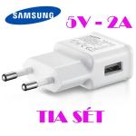 Cóc sạc Samsung 3.0 2A/1A, báo sạc nhanh, chính hãng, công nghệ sạc thông minh, chống nóng máy, bảo vệ cảm ứng, nhỏ gọn tiện lợi, tương thích mọi dòng điện thoại Samsung, tiết kiệm thời gian sạc.