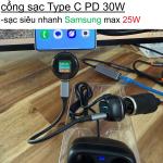 Cóc Sạc Xe Nhanh 240W Hoco Z59 Có Led, tẩu sạc ô tô 4 in 1, cổng Type-C + USB + 2 ổ cắm tẩu, công suất tối đa 30W, hỗ trợ QC/PD/PPS, dây dài 75cm, vật liệu nhựa ABS bền bỉ, an toàn và tiện lợi cho mọi loại xe.