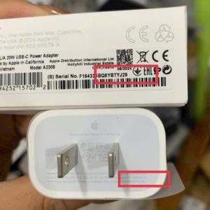 Củ Sạc iPhone 20W Type-C PD Apple Zin Store, Sạc Nhanh iPhone iPad, An Toàn Chống Quá Dòng, Tiết Kiệm Thời Gian 50% Pin Trong 30 Phút, Thiết Kế Gọn Nhẹ, Chân Dẹp Chuẩn Apple