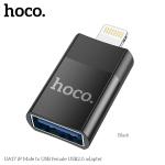 Đầu chuyển đổi Hoco UA17 2in1, USB sang Type-C/Lightning, hỗ trợ OTG, đọc U Disk/ổ cứng di động, tương thích iPhone & Android, thiết kế nhỏ gọn, tiện lợi mang theo