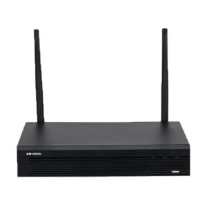 Đầu ghi IP 8 kênh KBVISION KX-A8108WN, hỗ trợ camera IP WiFi độ phân giải đến 6 MP, chuẩn nén H.265+ tiết kiệm băng thông, tích hợp 2 ăng-ten WiFi phủ sóng 100 m, phù hợp cửa hàng, văn phòng cần giám sát linh hoạt
