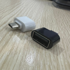 Đầu OTG Micro sang USB, bộ chuyển đổi dữ liệu nhựa ABS cao cấp, màu đen trắng, nhỏ gọn, tiện lợi, hỗ trợ hầu hết thiết bị micro USB, truyền dữ liệu nhanh, kết nối chuột, bàn phím, usb flash, ổ cứng ngoài