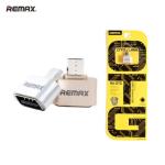 Đầu OTG Micro USB sang USB 2.0 Remax RA-OTG, chất liệu nhôm cao cấp, kích thước nhỏ gọn 20x15x6mm, hỗ trợ hầu hết thiết bị micro USB, truyền dữ liệu nhanh, tiện lợi, mang lại sự linh hoạt cho smartphone, tablet, phụ kiện công nghệ