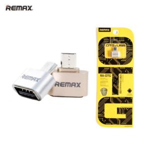 Đầu OTG Micro USB sang USB 2.0 Remax RA-OTG, chất liệu nhôm cao cấp, kích thước nhỏ gọn 20x15x6mm, hỗ trợ hầu hết thiết bị micro USB, truyền dữ liệu nhanh, tiện lợi, mang lại sự linh hoạt cho smartphone, tablet, phụ kiện công nghệ