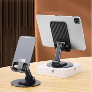 Giá đỡ Bracket HL-01 xoay 360° kim loại – đế giữ điện thoại & iPad, chân đế chắc chắn, phù hợp 4–13 inch