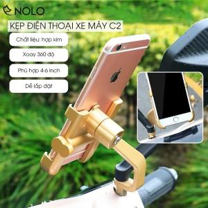 GIÁ ĐỠ ĐIỆN THOẠI C2 – Tương Thích Với Hầu Hết Smartphone, Gắn Xe Máy, Nhỏ Gọn Tiện Lợi