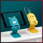 Giá đỡ điện thoại, iPad hình thú silicon chống trượt, thiết kế cute nhỏ gọn, gấp gọn tiện lợi, đa góc điều chỉnh thoải mái, phù hợp mọi smartphone và tablet, phụ kiện dễ thương cho học tập, làm việc, xem phim, đọc sách và trang trí bàn học