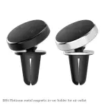 Giá đỡ điện thoại ô tô Borofone BH6 gắn khe máy lạnh, hợp kim + nhựa ABS cao cấp, nam châm hút mạnh mẽ, thiết kế nhỏ gọn sang trọng, giữ điện thoại chắc chắn chống rơi, tiện lợi cho GPS, nghe gọi rảnh tay, an toàn khi lái xe