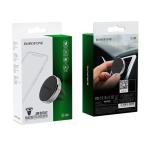 Giá đỡ điện thoại ô tô Borofone BH8 gắn khe máy lạnh, hợp kim nhôm cao cấp oxy hóa chống gỉ, bảng silicon chống trượt, kích thước nhỏ gọn 33.5x30mm, trọng lượng siêu nhẹ 26g, giá đỡ từ mạnh mẽ, giữ điện thoại chắc chắn, tiện lợi và an toàn khi lái xe