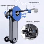 Giá đỡ điện thoại ô tô Little One 5, gắn cửa gió điều hòa, chất liệu ABS, nhôm, silicon cao cấp, kích thước 22x114x33mm, tương thích smartphone 4.2–7 inch, giữ chắc chắn, chống rơi ngã, dễ lắp đặt, hỗ trợ lái xe an toàn.