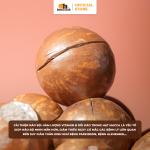 Hạt Macca Úc 215g hũ zip Oh! Smile Nuts,  snack macca Úc nhập khẩu, hương bơ tự nhiên, giữ dưỡng chất & vỏ dễ bóc