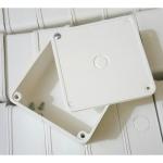 Hộp Box Kỹ Thuật Gắn Adapter Camera 12x12cm Nhựa Kết Hợp Chống Nước Bụi IP65, Nâng Cấp Thẩm Mỹ Lắp Đặt Che Dây Hoàn Hảo Giảm Rủi Ro Hỏng Hóc Thời Tiết, Lợi Ích Khủng Khiếp Tăng Độ Tin Cậy Hệ Thống Giám Sát Compact