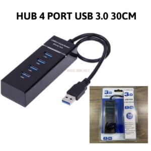 Hub USB 3.0 VSP 4 Cổng, chia đa thiết bị nhanh chóng, tốc độ siêu nhanh, hỗ trợ sạc điện thoại, chipset Realtek cao cấp, dây dài 30cm, tương thích Windows, Mac, Laptop, PC, tiện lợi cho văn phòng và gia đình.