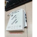 Hub USB Type-C/USB 3.0 tốc độ siêu nhanh 5Gbps, 4 cổng USB 2.0 tốc độ cao 480Mbps, tương thích OTG, kết nối đồng thời nhiều thiết bị, vỏ nhôm bền đẹp, phù hợp laptop và MacBook.