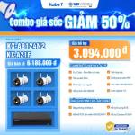 KBVISION KX-A21F & KX-A8124N2 Bộ Kit Camera WiFi 2MP + Đầu Ghi 4 Kênh Hỗ Trợ H265+ Full HD, Quan Sát Ban Đêm 30m, Lưu Trữ 8TB, Giải Pháp An Ninh Gia Đình & Văn Phòng Nhỏ – Tích Hợp Nhận Diện Người