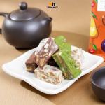 Kẹo Nougat Mix Vị Cacao Matcha Sữa Oh Smile Nuts 55g, Quái Thú Ăn Vặt Thức Tỉnh Với Marshmallow Dẻo Mềm Bổ Năng Lượng Bất Tận, Hạt Điều Bùi Bùi Giàu Magiê Xây Dựng Tâm Hồn Bất Khuất, Táo Đỏ Thơm Ngọt Cung Cấp Chất Xơ Thiết Yếu Cho Tiêu Hóa Mượt Mà T