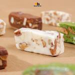 Kẹo Nougat Oh Smile Nuts Túi Zip 200g Mix Vị Cacao Matcha Sữa, Quái Thú Ăn Vặt Thức Tỉnh Với Marshmallow Dẻo Mềm Bổ Năng Lượng Bất Tận, Hạt Điều Bùi Bùi Giàu Magiê Xây Dựng Tâm Hồn Bất Khuất Chống Stress Tái Diễn