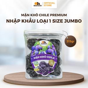 MẬN KHÔ CHILE Túi 315g Oh Smile Nuts, nhập khẩu chính hãng từ Chile, quả to thịt dày, vị ngọt thanh và chua nhẹ, snack lành mạnh tăng đề kháng và hỗ trợ tiêu hóa cho mọi lứa tuổi